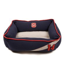 Luxusný pelech pre psa Lex & Max Classic 40 x 50 cm | tmavomodrý
