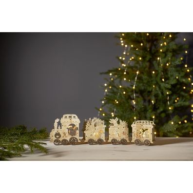 Eglo 410426 - LED Vianočná dekorácia YULETIDE 4xLED/0,06W/2xAA