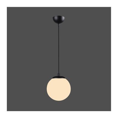 Čierne závesné svietidlo Squid Lighting Efe, výška 120 cm