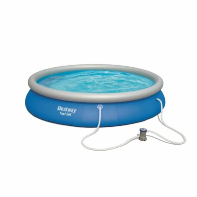 Bestway Nafukovací bazén Fast Set, pr. 457 cm, v. 84 cm,