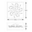 Zuma Line C0578-04A-B5TF - Stropné svietidlo SPRING 4xG9/33W/230V čierna/zlatá