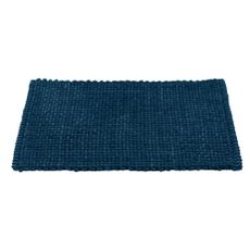 Tmavomodrá textilná kúpeľňová predložka 50x80 cm Covelo – Wenko