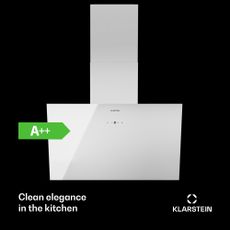 Klarstein Laurel 60, Digestor, 60 cm, odsávaný vzduch: 247 m³/h, LED dotyk