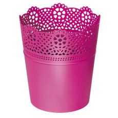 Prosperplast Kvetináč s čipkou Lace fuchsie, varianta 16 cm