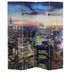 Designový LED paraván NEW YORK 200x180 cm (5-dielny)