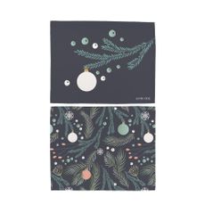 Vianočné látkové prestieranie 2 ks 35x45 cm Christmas Deco – Butter Kings