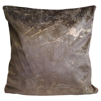 Obliečka Plain Velvet YX514 40x40cm hnedá