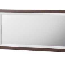 Szynaka Nástěnné zrcadlo Massimo 80 135 cm bílé/mocca