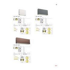 Redo 90376 - LED Vonkajšie nástenné svietidlo KAMAL LED/4,4W/230V 3000K IP54 šedá