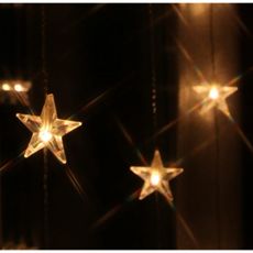 Eglo 410126 - LED Vianočná reťaz STAR 20xLED 1,8m teplá biela