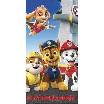 Detská osuška PAW PATROL modrá 70X140cm Faro