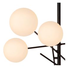 Lucide 46417/06/30 - LED Luster na tyči ALARA 6xG4/1,5W/230V čierna