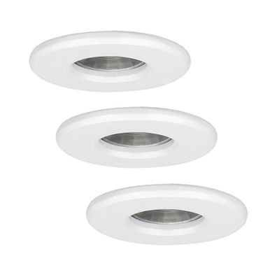 Eglo 94977 - SADA 3x LED kúpeľňové svietidlo IGOA 1xGU10/3,3W/230V IP44