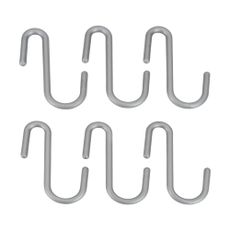 Sada 6 závesných háčikov Metaltex Hookinos