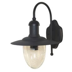 Vonkajšie nástenné svietidlo TALISA 1xE27/60W/230V IP44 čierna