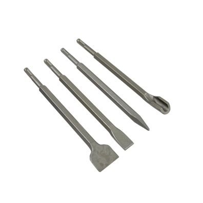 Sekáče SDS PLUS GEKO, sada 4ks, 250mm:, plochý 20 a 40mm, špicatý, drážkovací