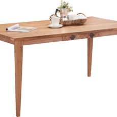 Ambia Home JEDÁLENSKÝ STÔL, akácia, farba akácie, 160/90/76 cm