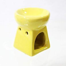 Keramická aróma lampa žltá