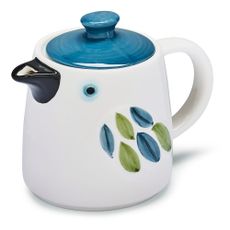 Modro-biela keramická kanvica na čaj Forest Birds – Cooksmart ®