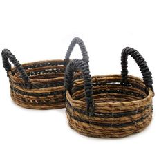 Úložné košíky z bambusových listov  24cm