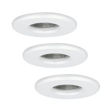 Eglo 94977 - SADA 3x LED kúpeľňové svietidlo IGOA 1xGU10/3,3W/230V IP44