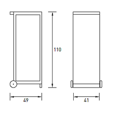 Radius design cologne Vozík na drevo RADIUS DESIGN (KAMINHOLZWAGEN schwarz 470B) čierny