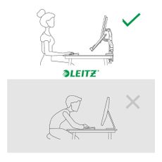 Držiak na monitor a laptop Ergo – Leitz