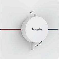 Sprchová batéria Hansgrohe ShowerSelect Comfort Q bez podomietkového telesa matná biela 15588700