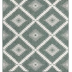 NORTHRUGS - Hanse Home koberce Kusový koberec Twin Supreme 103431 Malibu green creme – na von aj na doma - 120x170 cm