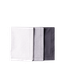 Oceľové sivé bavlnené prestieranie 32 x 48 cm 2 ks – Basic Ambiente - 596406