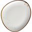 Mäser Oválný tanier Pintar White hnedé bodky 26 x23 cm, S