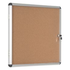 Vnútorná korková informačná vitrína, 720 x 674 mm