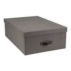 Úložné boxy s vekom v súprave 3 ks Inge – Bigso Box of Sweden