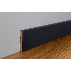 Podlahová lišta MDF FOGE LB1 100 čierna polomatná