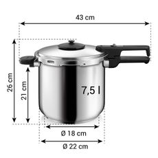 Tlakový hrniec GrandCHEF 7.5 l