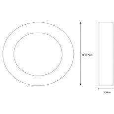 Lucide 28116/11/30 - LED Stmievateľné kúpeľňové svietidlo BRICE LED/8W/230V IP44