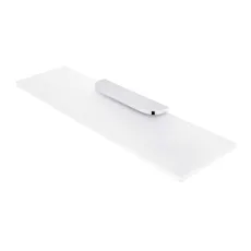 Nimco Nikau - Polička, dĺžka 50 cm, matné sklo/chróm NK 30091B-50-26