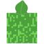 Detské plážové pončo - osuška s kapucňou Minecraft - motív Creeper - 100% bavlna - 50 x 115 cm - pre deti 3 - 6 rokov