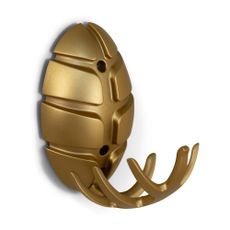 Nástenný háčik v zlatej farbe Bug – Spinder Design