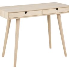 Dizajnový písací stôl Nadia 100 cm, dub