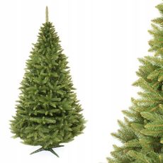 LEAN TOYS Vianočný stromček Smrek diamantový - prírodný, 150 cm