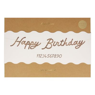 Girlanda Happy Birthday – Meri Meri