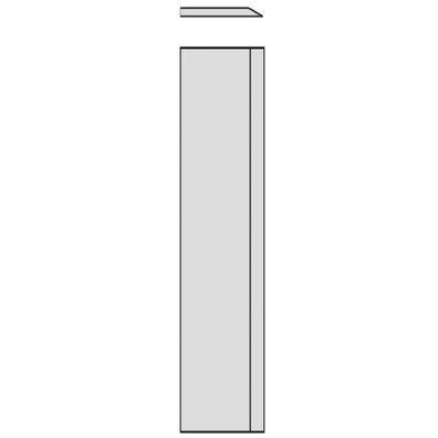 IGM Hobľovací nôž mäkké-tvrdé drevo - 260x25x3