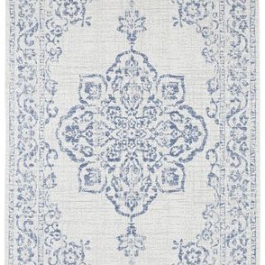 NORTHRUGS - Hanse Home koberce AKCIA: 80x150 cm Kusový koberec Beach 103853 Cream / Blue – na von aj na doma - 80x150 cm