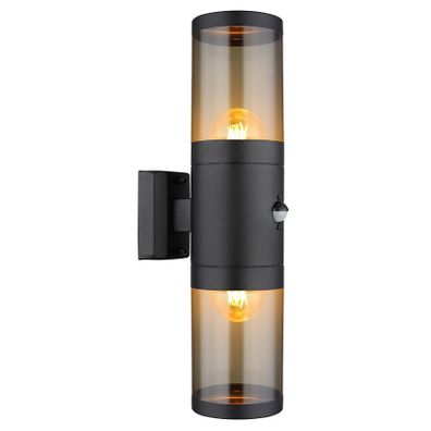 Nástenná lampa Xeloo 32014-2BSS 60W Čierna S K2