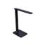 Solight WO45-B - LED stolná lampa s displejom LED/9W/230V čierna