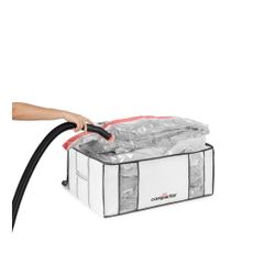 Vákuový/vystužený látkový úložný box na oblečenie 65x50x26,5 cm Life – Compactor