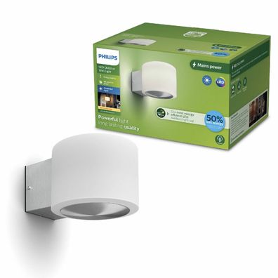 Philips Otis UltraEfficient vonkajšie nástenné LEDsvietidlo 4,3 W, 800 lm, 2700 K