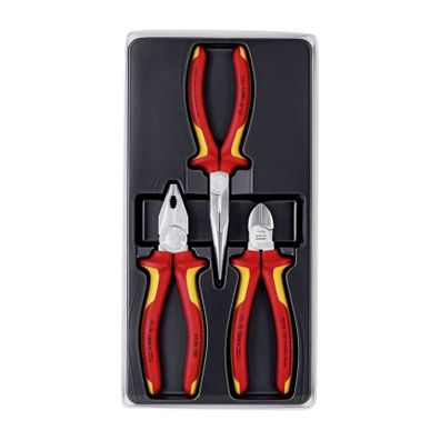 KNIPEX 00 20 12 Balenie montážnych klieští VDE - sada 3 dielov