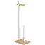 Stojan Wc Biela/Bambus Bpl0035b